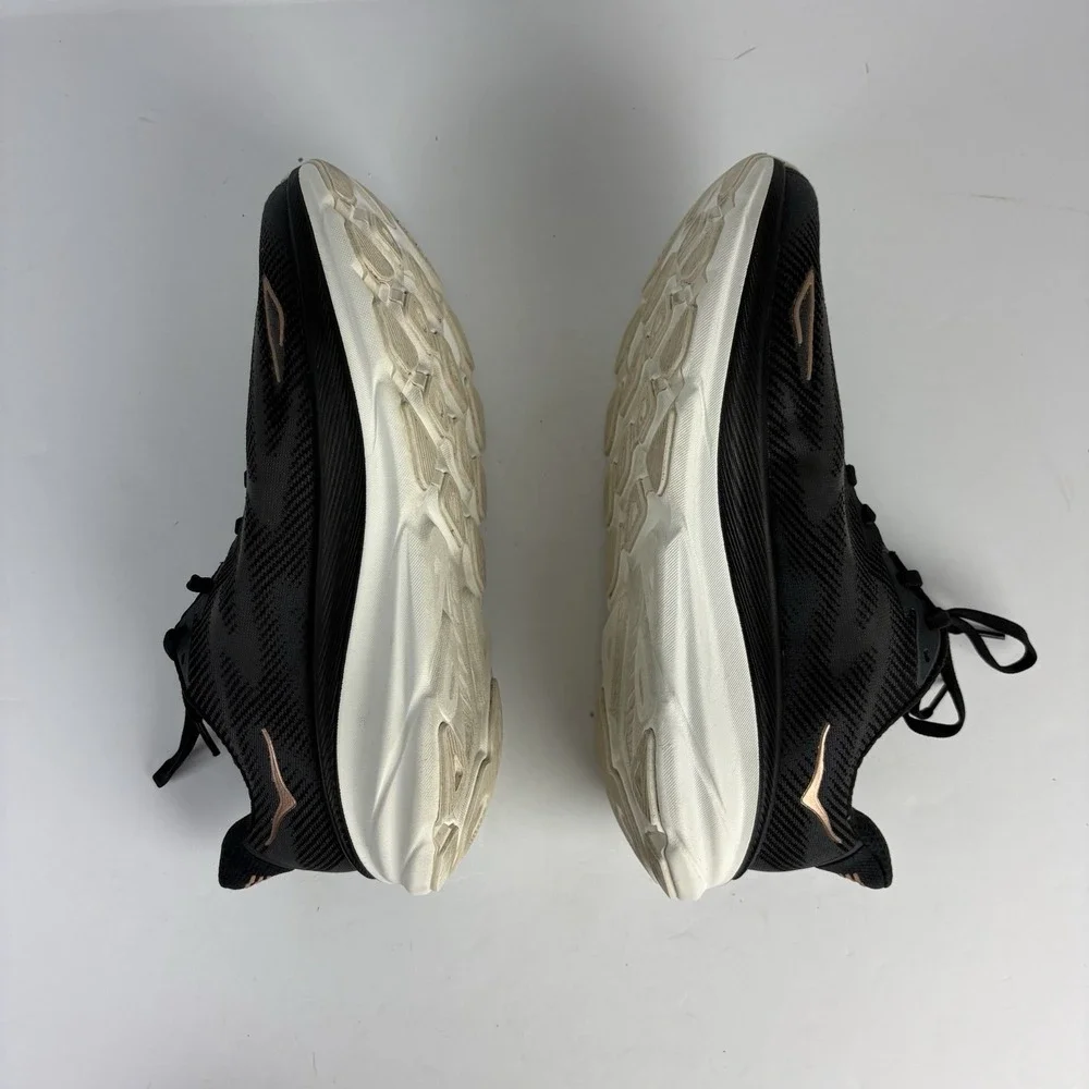 Size 10,5 Women's - Hoka One One HOKA Clifton 9 Black Rose Gold W
